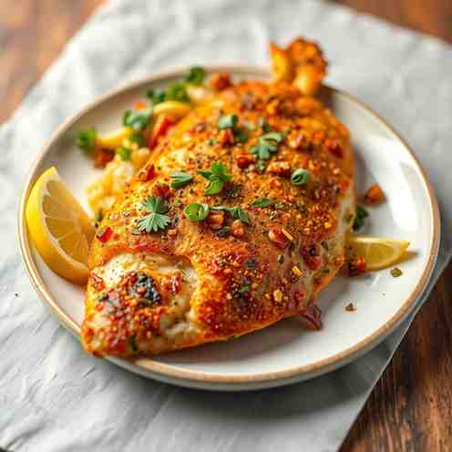 Spiced Fried Fish - Healthy Masala Tilapia Recipe